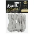 balony beauty and charm pastelowe szary jasny godan 12 10 szt