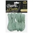 balony beauty and charm pastelowe zielony blady godan 12 10 szt
