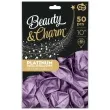 balony beauty and charm platynowe fioletowe jasne godan 10 50 szt