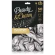 balony beauty and charm srebrny platynowy godan 12 50 szt