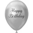 balony beauty charm happy birthday srebrny godan 12 5 szt