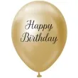 balony beauty charm happy birthday zloty godan 12 5 szt