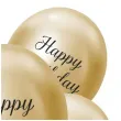 balony beauty charm happy birthday zloty godan 12 5 szt
