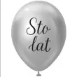 balony beauty charm sto lat srebrny godan 12 5 szt