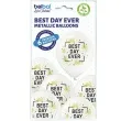 balony best day ever metalik perlowy belbal 12 6 szt