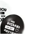 balony best husband ever bialo czarne belbal 12 6 szt