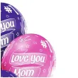 balony best mom ever dla mamy mix belbal 12 6 szt