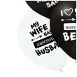 balony best wife ever bialo czarne belbal 12 6 szt