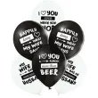 balony best wife ever bialo czarne belbal 12 6 szt