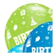 balony birthday boy mix qualatex 11 25 szt