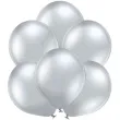 balony blyszczace srebrne belbal 12 100 szt