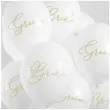 balony bride groom pastel biale 12 strong 6 szt
