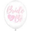 balony bride to be rozowy crystal strong 12 6 szt