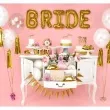 balony bride to be zloty crystal strong 12 50 szt