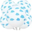 balony chmurki bialo niebieskie dekoracjepolska 12 5 szt