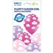 balony chmurki girl pastel mix belbal 12 6 szt