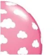 balony chmurki rozowe qualatex 11 25 szt