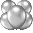 balony chrom srebrne partypal 12 5 szt