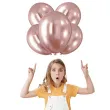 balony chromowane rozowe arpex 12 5 szt