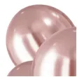 balony chromowane rozowe arpex 12 5 szt