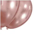 balony chromowane rozowe arpex 12 5 szt