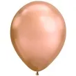 balony chromowane rozowo zloty qualatex 11 25 szt
