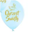 balony chrzest swiety blekitne adikbal 11 5 szt