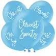 balony chrzest swiety blekitne partypal 12 5 szt