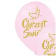 balony chrzest swiety rozowe adikbal 11 5 szt