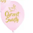balony chrzest swiety rozowe adikbal 11 5 szt