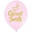 balony chrzest swiety rozowe adikbal 11 5 szt