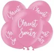 balony chrzest swiety rozowe partypal 12 5 szt