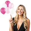 balony chrzest swiety rozowy mix partypal 12 6 szt