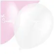 balony chrzest swiety rozowy mix partypal 12 6 szt