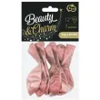 balony classic godan metalik rozowy 12 7 szt