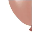 balony classic rozowy zloty metalik gemar 5 100 szt