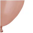 balony classic rozowy zloty metalik gemar 5 100 szt