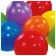balony classic transparentny mix amscan 9 8 szt