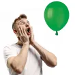 balony classic zielone amscan 11 10 szt