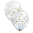 balony contempo stars transparentne qualatex 11 25 szt