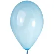 balony crystal niebieskie jasne gemar 13 cali 50 szt