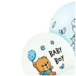 balony cute baby boy mix belbal 12 6 szt