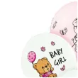 balony cute baby girl mix belbal 12 6 szt