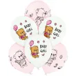 balony cute baby girl mix belbal 12 6 szt
