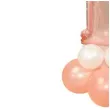balony cyfra 1 rozowe zloto partypal zestaw
