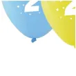 balony cyfra 2 w koronie mix arpex 14 3 szt