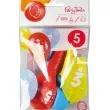balony cyfra 5 w koronie mix arpex 14 3 szt
