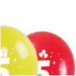 balony cyfra 5 w koronie mix arpex 14 3 szt