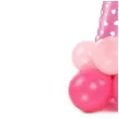 balony cyfra 7 rozowy partypal zestaw