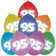 balony cyfra 95 impreza mix folat 12 8 szt